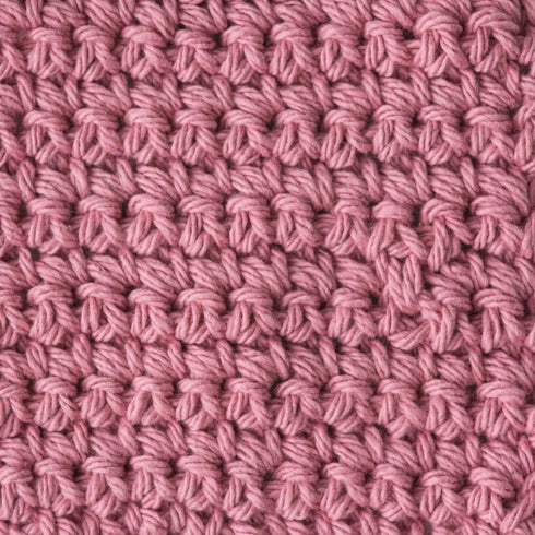Lily Sugar 'N Cream The Original Solid Yarn - Medium Gauge 100% Cotton - 2.5 oz - Rose Pink - Machine Wash & Dry......