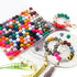 150pcs Silicone Beads, 15mm Silicone Beads, Silicone Beads for Keychain Making?Silicone Beads 15mm Bracelet Making Kit and Loose Round Silicone Be...