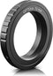 Opteka T-Mount (T2) Adapter Compatible with Nikon D5, D4, D3X, D3, D810, D800, D750, D500, D610, D600, D300, D7200, D7100, D5500, D5300, D5200, D5...