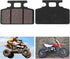 Motorcycle Disc Brake Pad, 1 Pair ATV Front Disc Brake Pads Fit for GY6 50cc Scooter Moped ATV Motorcycle Scooter...