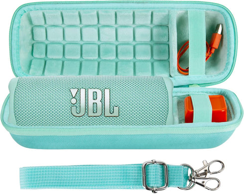 co2CREA Hard Travel Case Replacement for JBL Flip 6 FLIP 5 Waterproof Portable Bluetooth Speaker (Teal Case)...