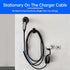 EV Charger Cable Protector, Garage Door Pass Through, Electric Car Charging Cable Protector, Heavy-Duty Soft Rubber, ID 15mm, for Tesla Gen 3 Wall...