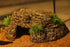 AQUA KT Reptile Cave Hide Natural Hiding Place for Terrarium Amphibian Lizard Snake Bearded Dragon Frog Leopard Terrestrial Gecko Cave...