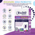 Kids Probiotic Supplement, Daily Support for Kid's Gut, Immune, Brain & Whole Body Health, 15 Strains 5 Billion CFU, Organic Prebiotic Apple Fiber...