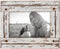 Foreside Home & Garden FFRD06190 4X6 Heartland Photo Frame White...