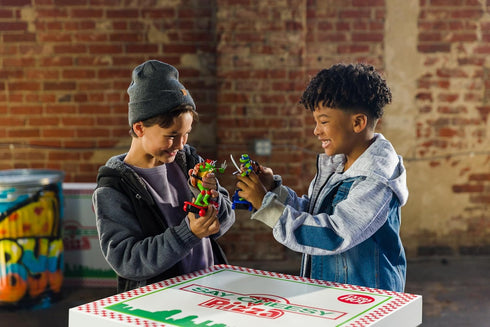 Teenage Mutant Ninja Turtles 5" Sewer Shredders - Raphael Movie Edition - Skate and Battle with Ninja Action - Ages 3+...