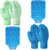 6 pcs Microfiber Dusting Mitt Gloves Microfiber Washable Dusting Gloves Car Wash Mitt for Cleaning(Blue, Green)...