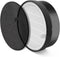 Nispira LV-H132 True HEPA Air Filter with Carbon Pre Filter Replacement Compatible with Air Purifiers LV-H132. Compared to Part LV-H132-RF - 7.5” ...