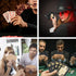 2 Packs Standard Playing Card Decks - Waterproof Plastic Poker Cards for Texas Hold'em, Blackjack, Euchre, Canasta Card Game,Gin Rummy, Baccarat...