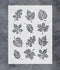 GSS Designs Leaf Stencils for Painting - Fall Leaves Stencils for Painting on Wood Wall Fabric Canvas Paper Crafts Card Making Background- Reusabl...