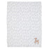 Bedtime Originals Deer Park Baby Blanket, White...