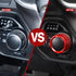 JWWY Gear Shift Shifter Switch Knob Cover Gear Selector Transmission Gearstick Gear Lever Knob Trim for Dodge 2018-2024+ 1500 RAM Special Editions...
