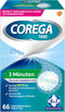 Corega Rapid Denture/Third Teeth Cleaning Sticks, 1x66 Teething Cleaning Tablets - Cleaning in 3 Minutes...