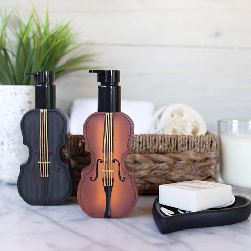 Black Violin Music Lotion/Soap Dispenser, Multi...
