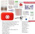 276PCS First Aid Kit Home Car Camping Hiking Emergency Supplies Small Compact Lovely Bag for School Outdoor, Basic Outdoor Essentials Survival Kit...