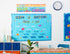 Eureka Seas The Day Ocean of Emotions Mini Bulletin Board Set and Classroom Decorations for Teachers, 31 Pieces...