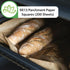 Zenlogy 9x13 Parchment Paper (100 sheets) - Unbleached, High Heat, Non-stick, Pre-cut Baking Paper for Quarter Sheet Pans - Great for Baking, Roas...