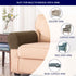 SUBRTEX Stretch Armrest Covers Spandex Arm Covers for Chairs Couch Sofa Armchair Slipcovers for Recliner Sofa with Twist Pins 2pcs (Coffee)...