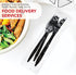 Party Essentials Individually Wrapped Plastic Cutlery Packets/Silverware Kits, Black Fork/Spoon/Knife/Napkin, 50 Sets...