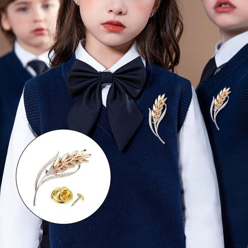 JANYUN 120 Pairs Butterfly Clutch Tie Tacks Pin Back Replacement with 8mm Length 4mm Width Blank Pins for Craft Making (4mm, Gold)...