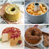 6 Inch Angel Food Cake Pan with Removable Bottom, Aluminum Round Tube Pan Chiffon Cake Mold Baking Tin...