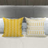 YCOLL Pillow Covers 18x18 Set of 4, Modern Sofa Throw Pillow Cover, Decorative Home Outdoor Linen Fabric Geometric Pillow Case for Couch Bed Car, ...