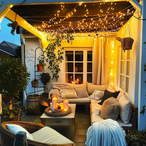 100 LED Warm White Christmas Lights Indoor Plug in,33ft Outdoor Christmas Lights Waterproof Connectable, 8 Modes White String Lights for Classroom...