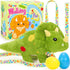 Tagitary Plush Toys Dinosaur Stuffed Animal Interactive Electronic Pet That Walking,Head Nodding,and Making Sound,Soft Plush Triceratops Toys with...