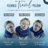 BCOZZY Travel Neck Pillow for Airplane– Patented Double Support for Head, Neck, and Chin. Best for Long Flights, Plane Sleeping, and Car Rides. Ad...