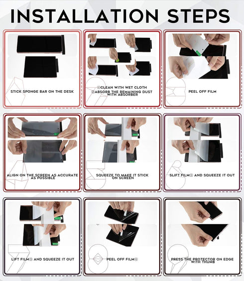 Orzero (2 Sets) Compatible for Samsung Galaxy Z Fold 2 5G, 2 Pack TPU Front Screen Protector and 2 Pack Inner Screen Protector High Definition Bub...