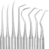 4 Pc Stainless Steel Picks Probes Wax & Clay Sculpting Tools...
