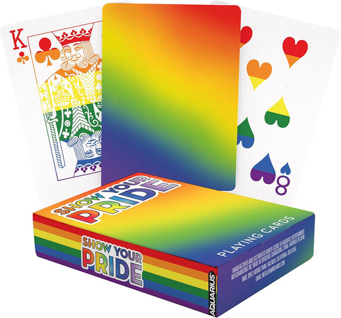 AQUARIUS - Show Your Pride Playing Cards...