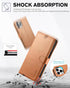 TUCCH Wallet Case for iPhone 12 Pro Max 5G, Magnetic PU Leather Stand Flip Folio Phone Cover with TPU Protective Inner Shell, RFID Blocking Card S...
