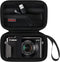 Camera Carrying Case for Canon PowerShot G7 X / G7 X Mark II / G7 X Mark III / G9 X mark III Digital 4K Vlogging Camera, Video Streaming Camera Tr...
