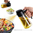 Oil Dispenser Bottle for Kitchen - 16oz / 470ml Olive Oil Bottle - 2 in 1 Olive Oil Dispenser & Oil Sprayer with Brush - Oil Sprayer for Cooking, ...