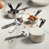 Stainless Steel Measuring Cups - 5 Piece Heavy Duty Measuring Cup Set with Storage Ring...