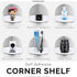 Mini Corner Shelf Mount for Security Cameras, Baby Monitors, Speakers, Plants & More, Universal Holder, Strong Adheasive, Easy to Install, No Mess...