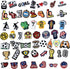 50 pcs Soccer Shoe Charms, PVC Construction, Soccer Themed Designs for Soccer Lovers...