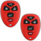 2X KeylessOption Key Fob Replacement for 2007 2008 2009 2010 2011 2012 2013 2014 2015 2016 2017 Buick Cadillac Chevrolet Chevy GMC Saturn Remote, ...
