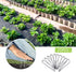 6 Inch Galvanized Garden Landscape Staples Stakes, 25 50 100 PCS Anti-Rust Garden Staples U-Shaped Landscape Pins for Secure Lawn Fabric (25, 6 in...