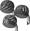 Chuangdi 3 Pcs Do Rags Dew Rag Skull Caps for Men Bandana Beanie Hats Pirate Hats Cycling Cap Head Wraps for Women...