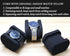Single Hard Watch travel case, Men's wristwatch smartwatch sports watch Roll Display Organizer box with custom flexible pillow fit up to 55mm face...