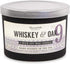 Matte Black Letterpress 3-Wick Scented Candle, 12-Ounce, Whiskey & Oak...