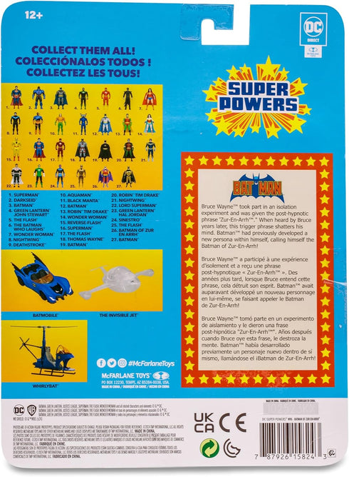 McFarlane Toys - DC Super Powers Batman of Zur En Arrh 4.5in Action Figure...