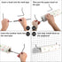 Paper Towel Holder for Pegboard, Extendable, Fit Any Standard Pegboard, 2 Packs, Black...
