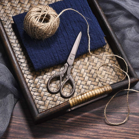 5inch Vintage Style Scissors Titanium Plating Stainless Steel Antique Shears for Craft Embroidery Crochet Needle Point Knitting Project...