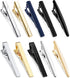 JOERICA 10 Pcs Tie Clips Set for Men Tie Bar Pin Clips Set for Regular Ties Necktie Wedding Business Clips With Gift Box...