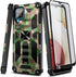 NZND Designed for Samsung Galaxy A12 Phone Case with Tempered Glass Screen Protector (Full Coverage), Full-Body Protective Shockproof [Military-Gr...