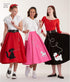 Simplicity 8775 Women's 1950's Vintage Rockabilly Poodle Skirt Sewing Pattern, Sizes 6-12...