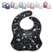 Silicone Baby Bib with Food Catcher - Adjustable Waterproof Feeding Bib for Babies and Toddlers 4 to 36 Months for Girl and Boy - Modern, Soft, Ea...